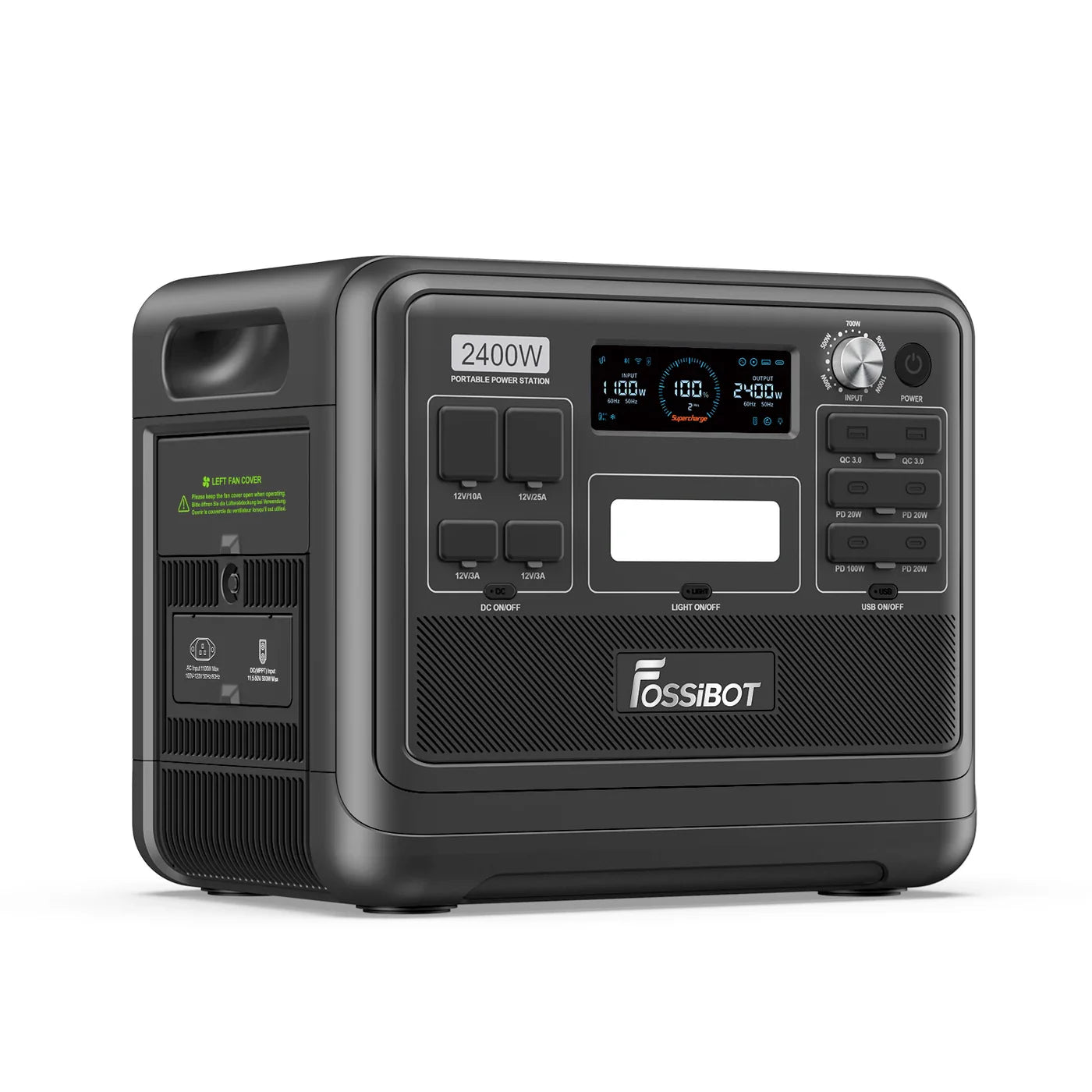 FOSSiBOT F2400 Portable Power Station | 2400W 2048Wh
